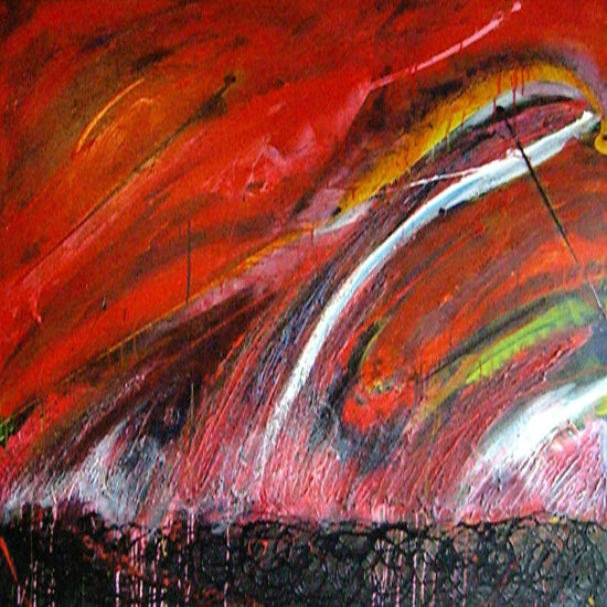 Black-Swirl-2007-49''x49''